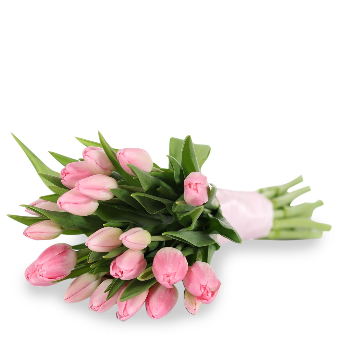 WB1618 pink tulip bridal bouquet