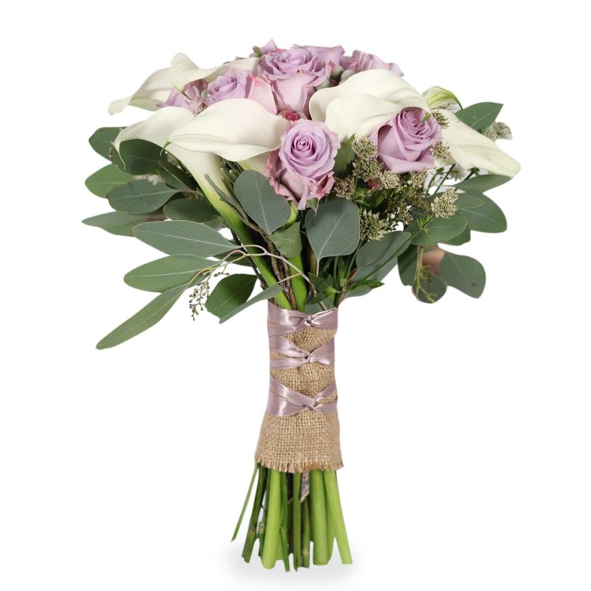 White and Lilac Dreams (Bridal Bouquet)