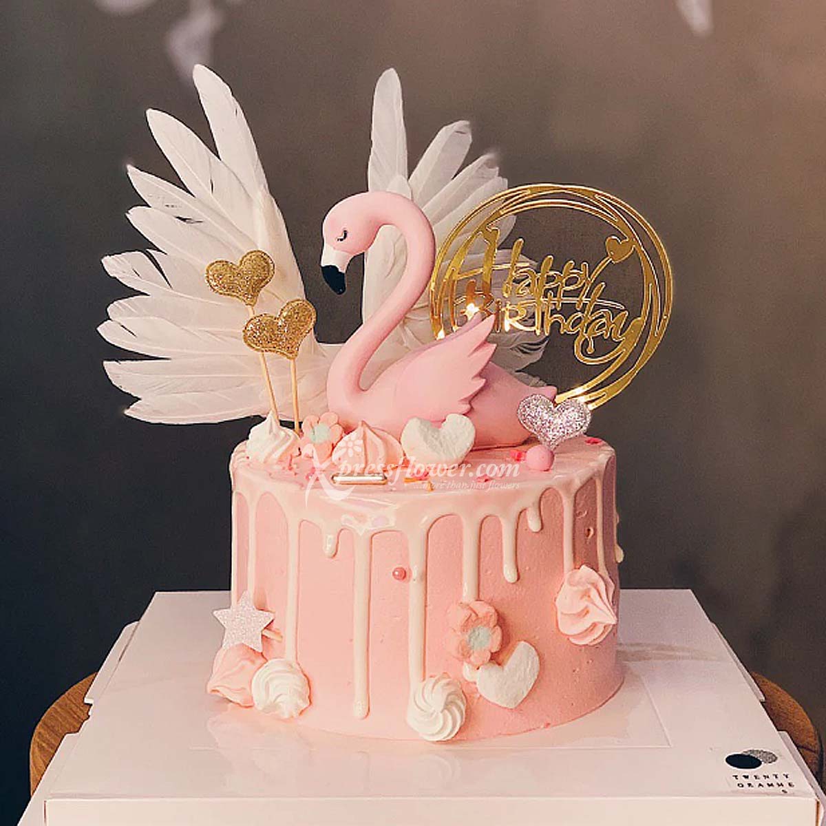 Flamingo Cake (Twenty Grammes Whole Cake)