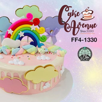 Rainbow Pink (Cake Avenue)