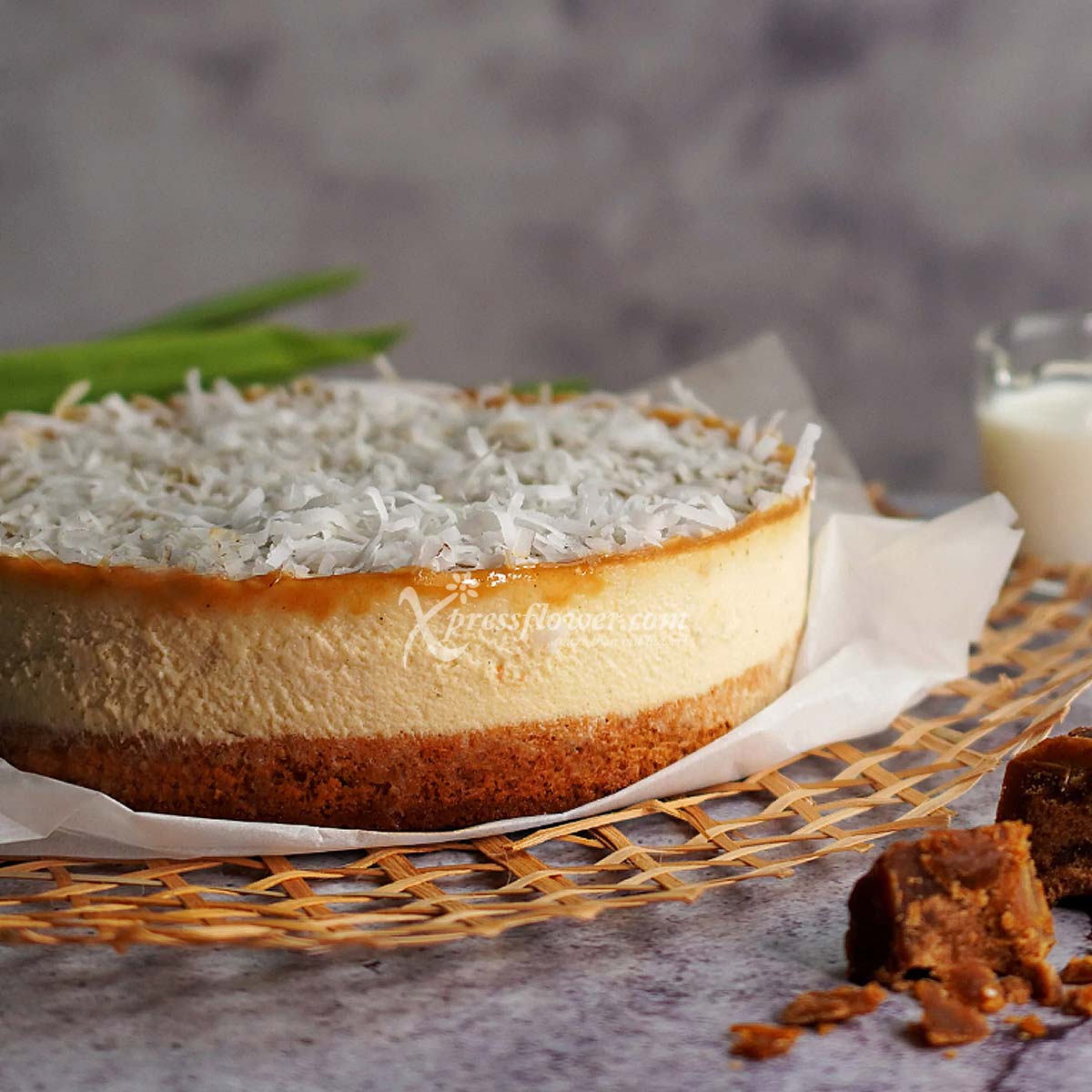 CFC2104 Gula Me Gusta Pandan Gula Melaka Cheesecake (Cat & The Fiddle) 1b