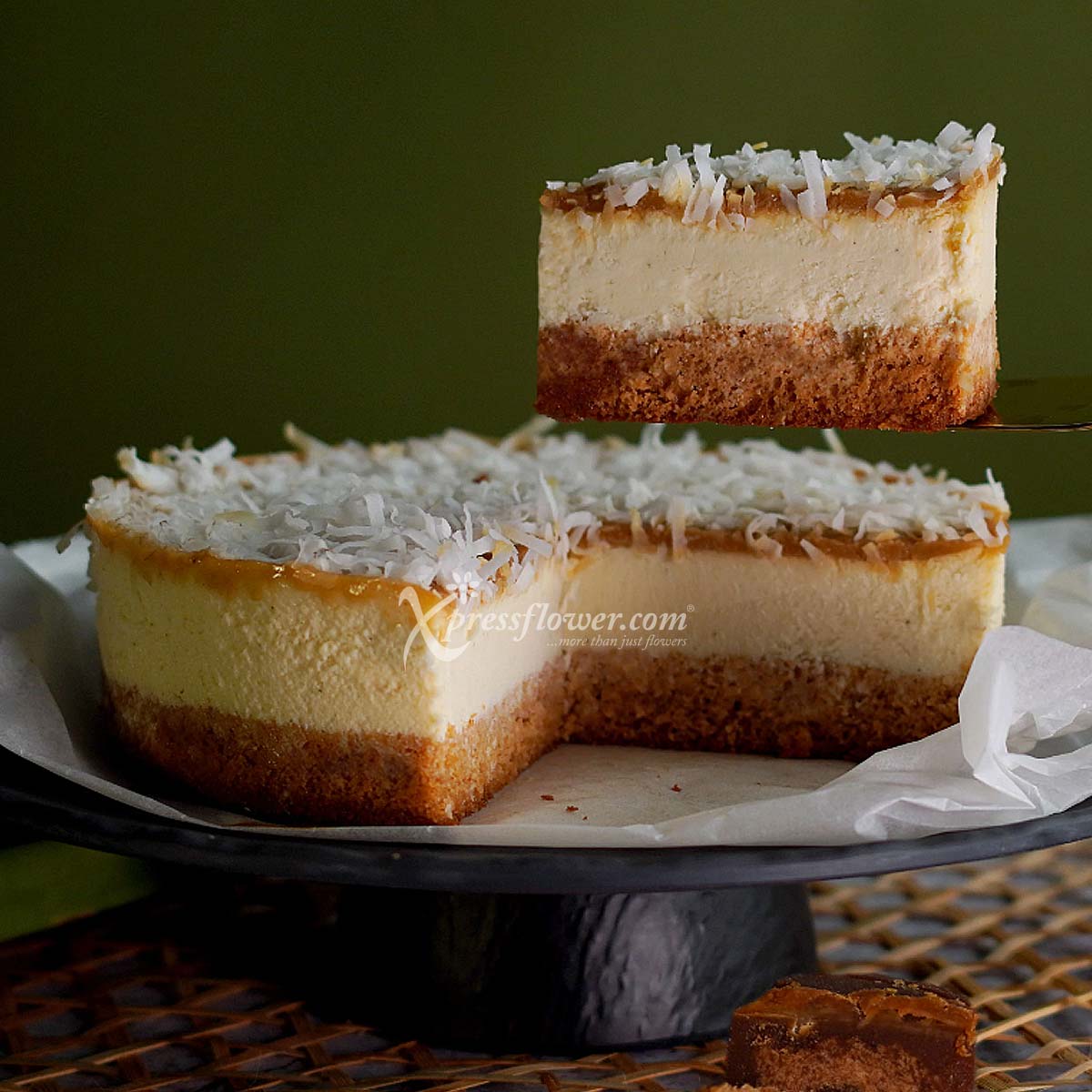 CFC2104 Gula Me Gusta Pandan Gula Melaka Cheesecake (Cat & The Fiddle) 1c