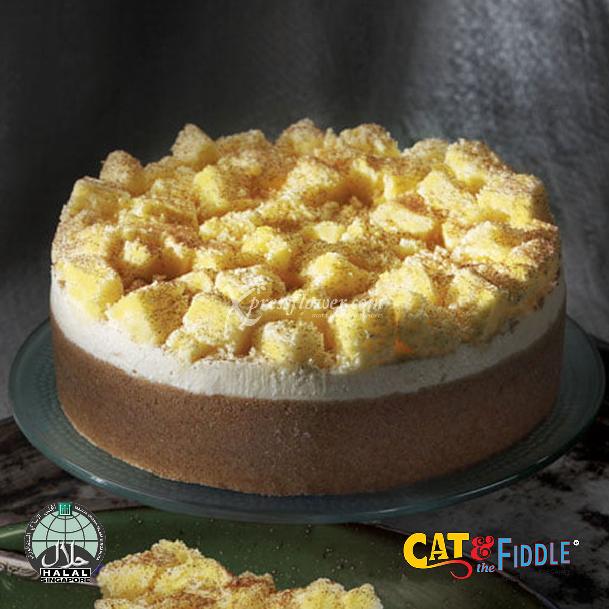 King Cat of the Mountain Durian Cheesecake - Mao Shan Wang Asian-inspired (Cat & The Fiddle)