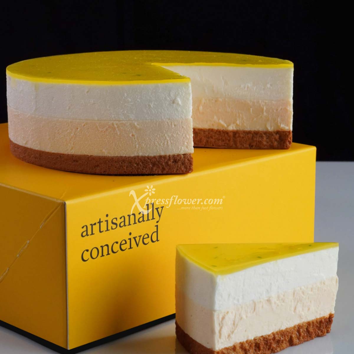 Maneki Neko Yuzu and Lemon Cheesecake - Asian inspired (Cat & The Fiddle)