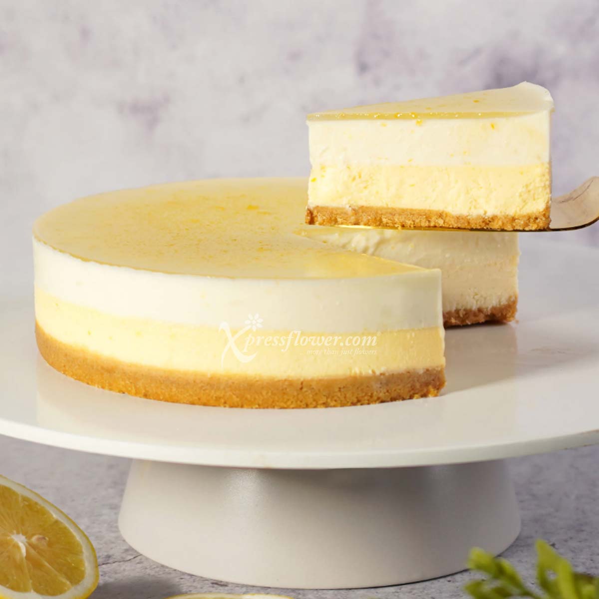 CFC2106 Maneki Neko Yuzu and Lemon Cheesecake - Asian inspired (Cat & The Fiddle) 1b