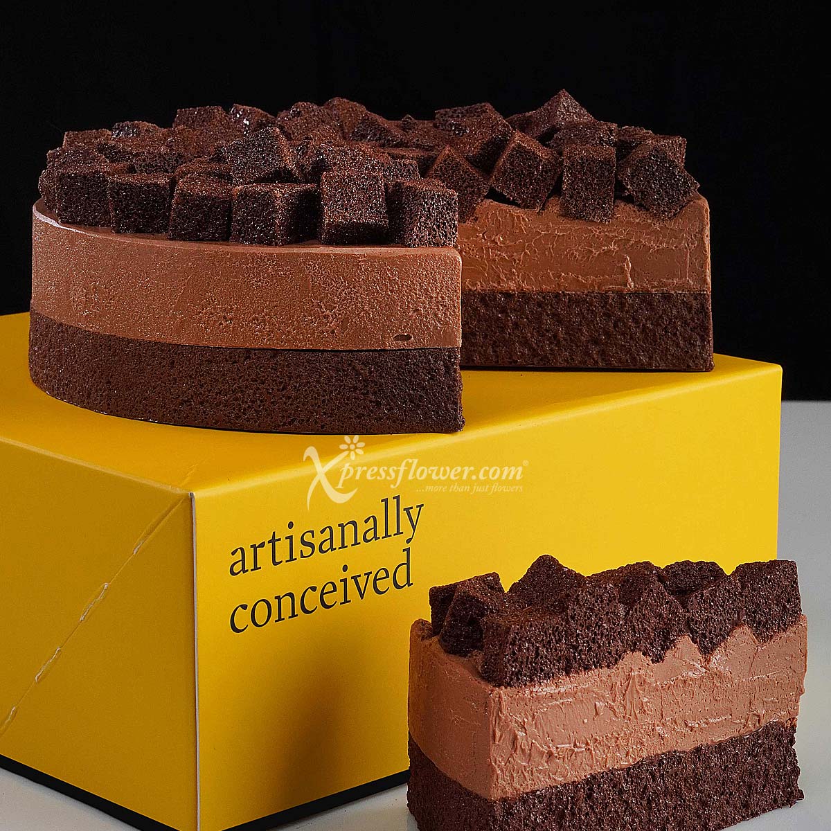 Naughty and Nice Devil's Chocolate Cheesecake (Cat & The Fiddle)