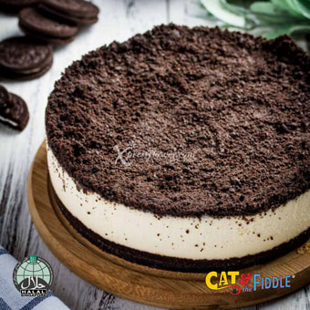 CFC2110 The Modern Duke's Pudding Oreo Cookies and Cream Cheesecake