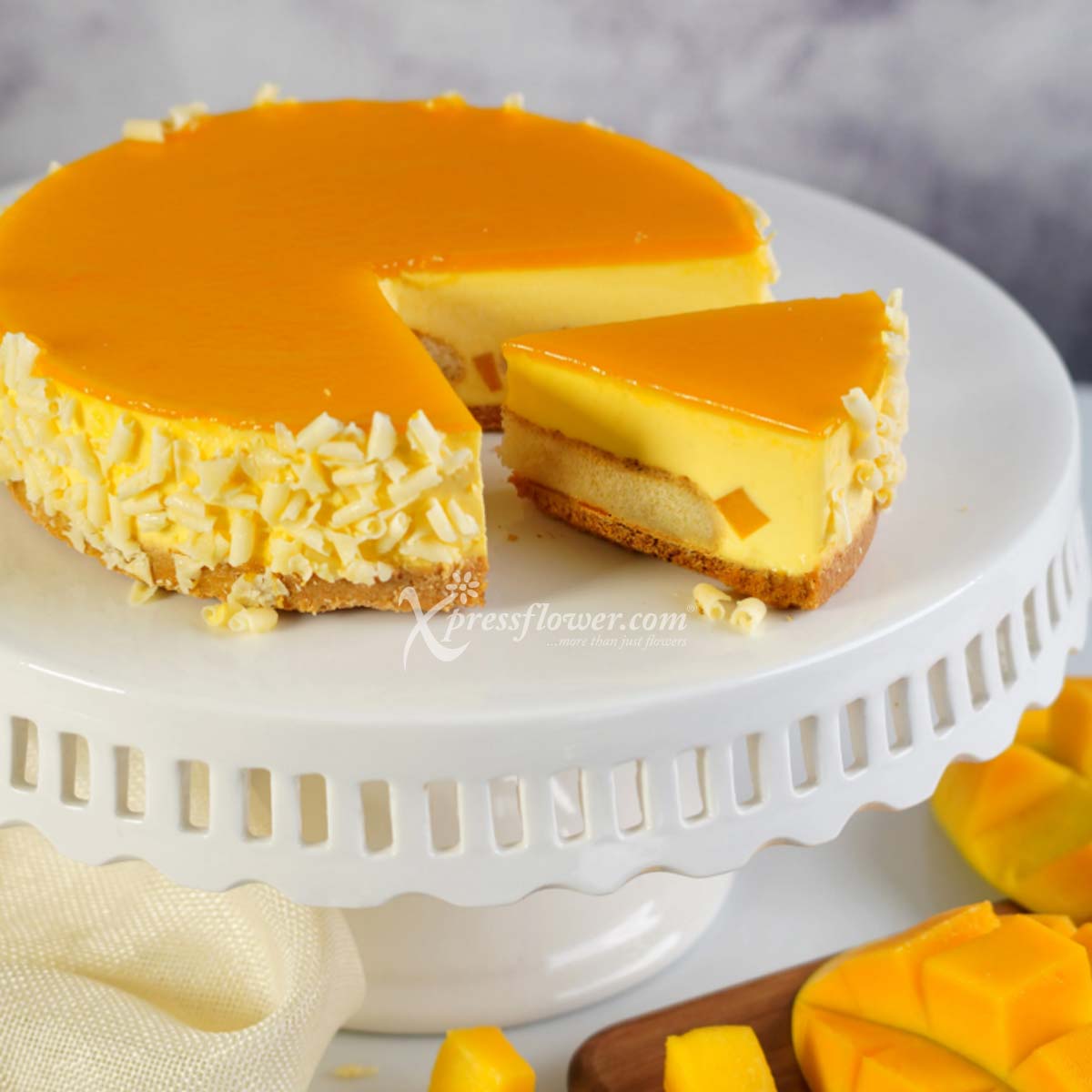 CFC2111 The Russian Whiskers Mango Cheesecake (Cat & The Fiddle) 1b