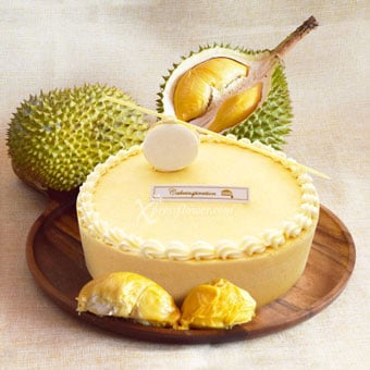 Durian Mousse Cake (Cake Inspiration)