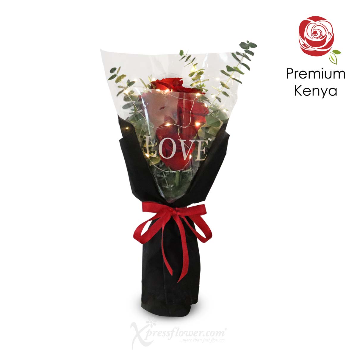 JH2301 Hearty Blooms (6 Red Roses with LED light and The Jelly Hearts Cake) 1b 11082023YJ