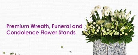 Premium Wreath, Funeral & Condolence Flower Stands