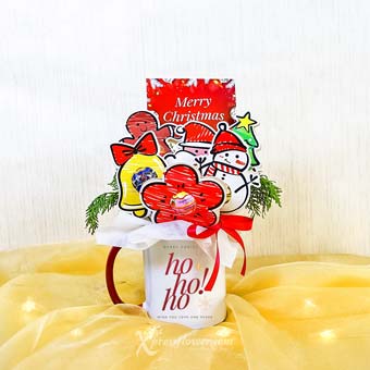 Candy Frenzy (Christmas Candy Mug with Christmas Card)