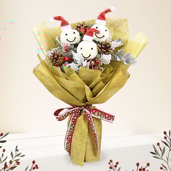 Jingle Joy (3 White Pong Pongs)