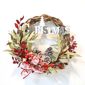 XMDC2371 Festive Foliage Christmas Wreaths XMDC2371 Festive Foliage Christmas Wreaths
