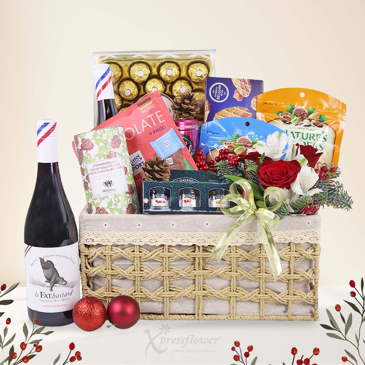 Festive Merriment (Christmas Gift Basket)