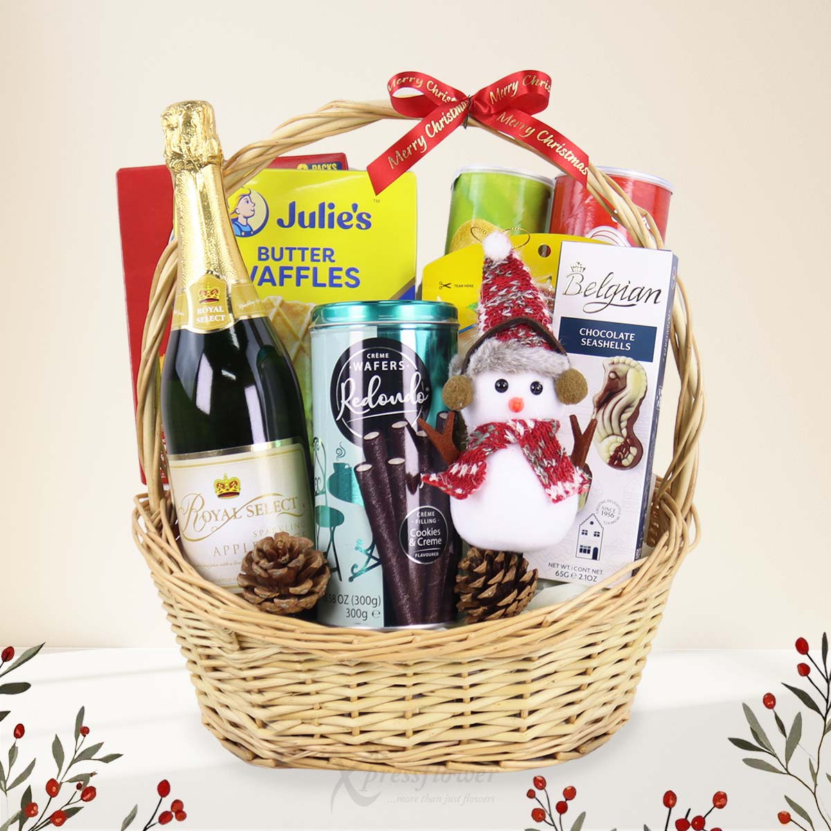 Merry Basket (Christmas Gift Basket)