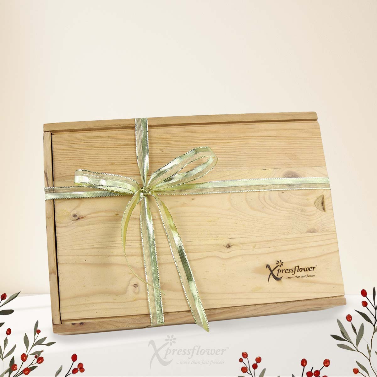 XMGH2591 Festive Pairing Christmas Gift Basket 1c