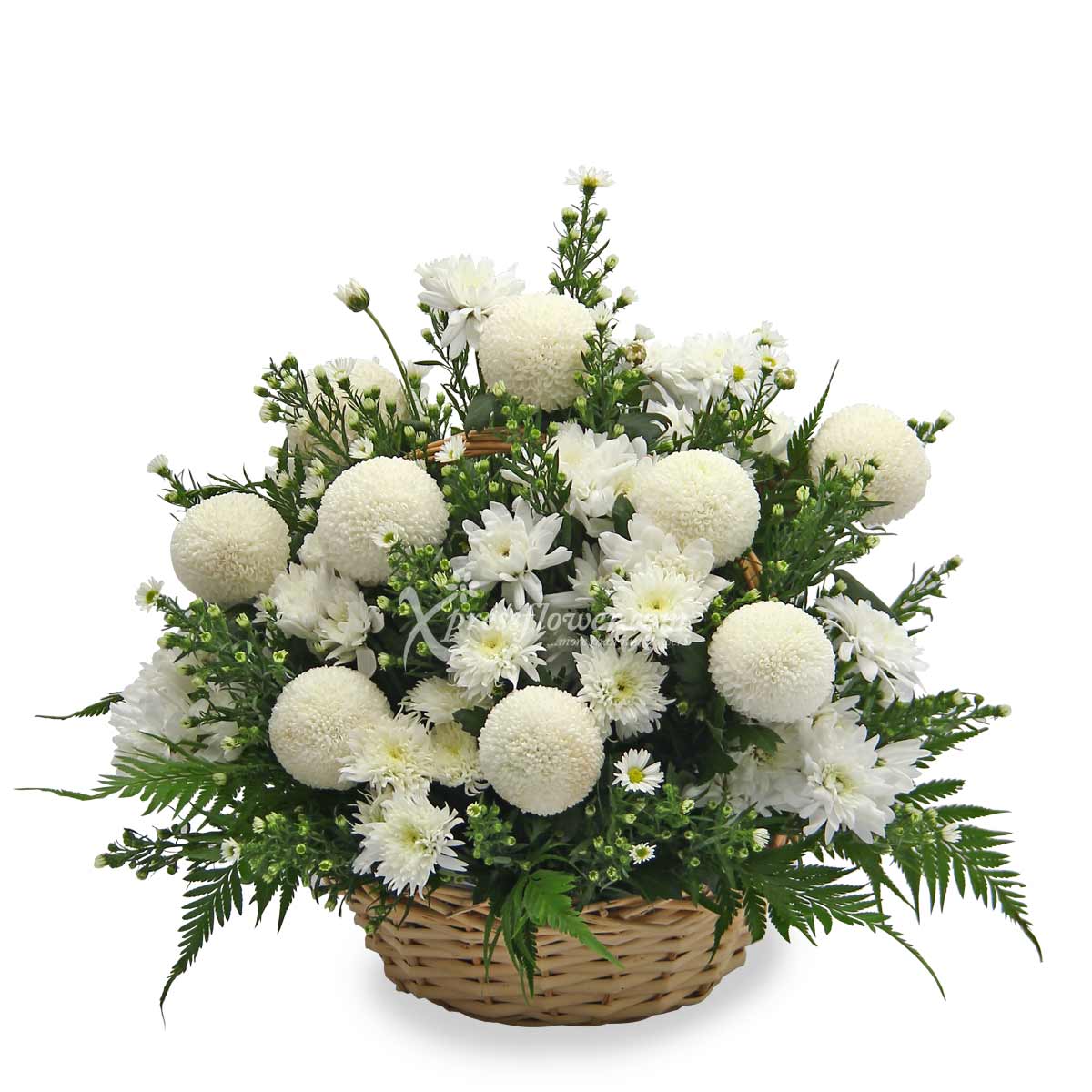 SCF1903 Tender Compassion Wreath Funeral Flower
