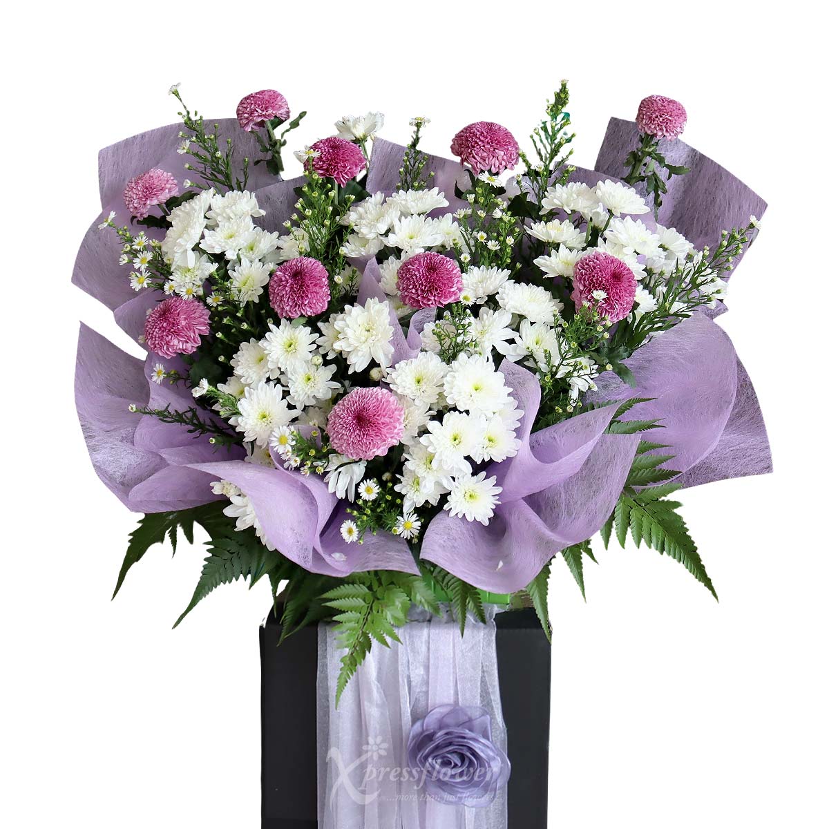 Cherished Grace (Funeral Condolence Flower Wreath)