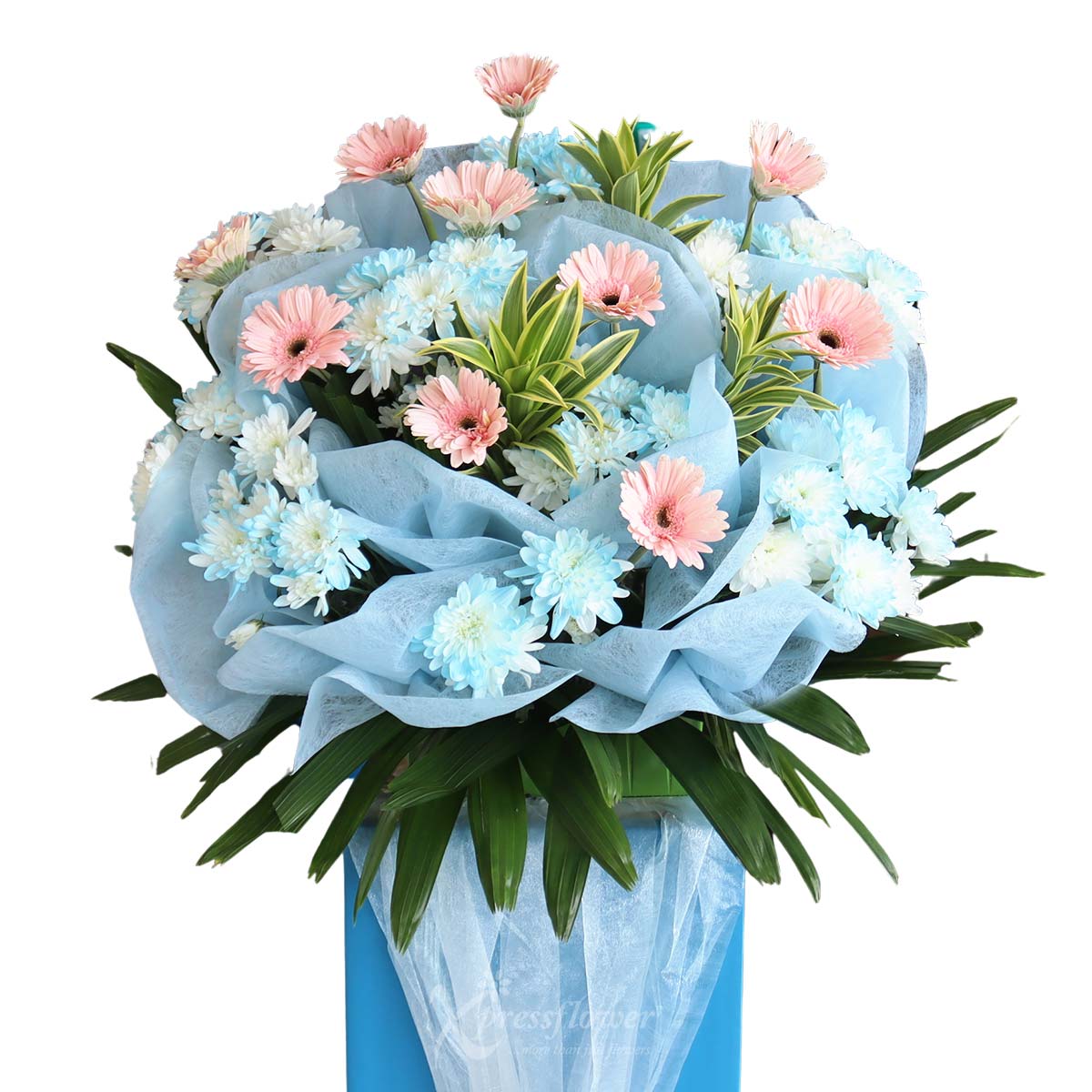 Tender Solace (Funeral Condolence Flower Wreath)
