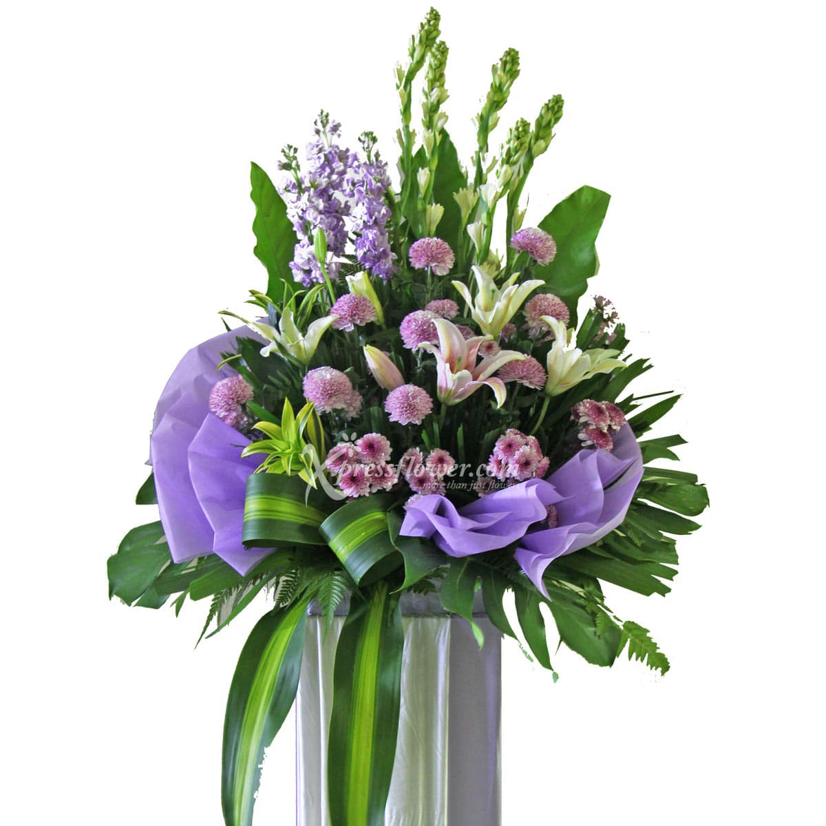 Up to Heaven (Funeral Condolence Flower Wreath)