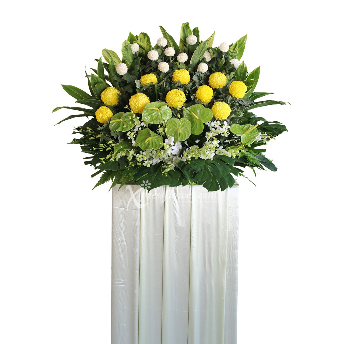 SC1808 Eternal Sanctuary Wreath Funeral & Condolence Flower Stands