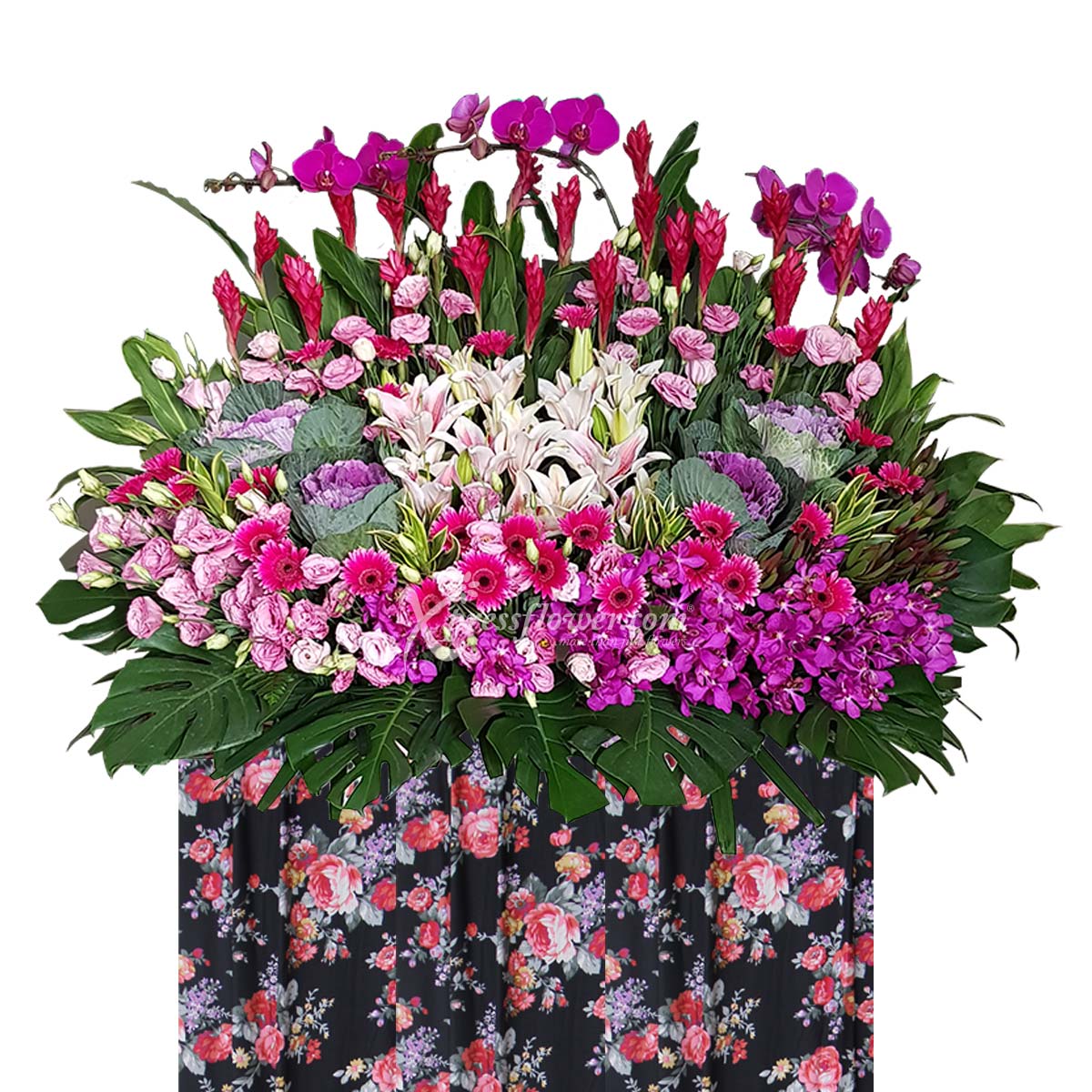 Sensational Symphony Premium Grand Opening Flower Stand (L:110cm)