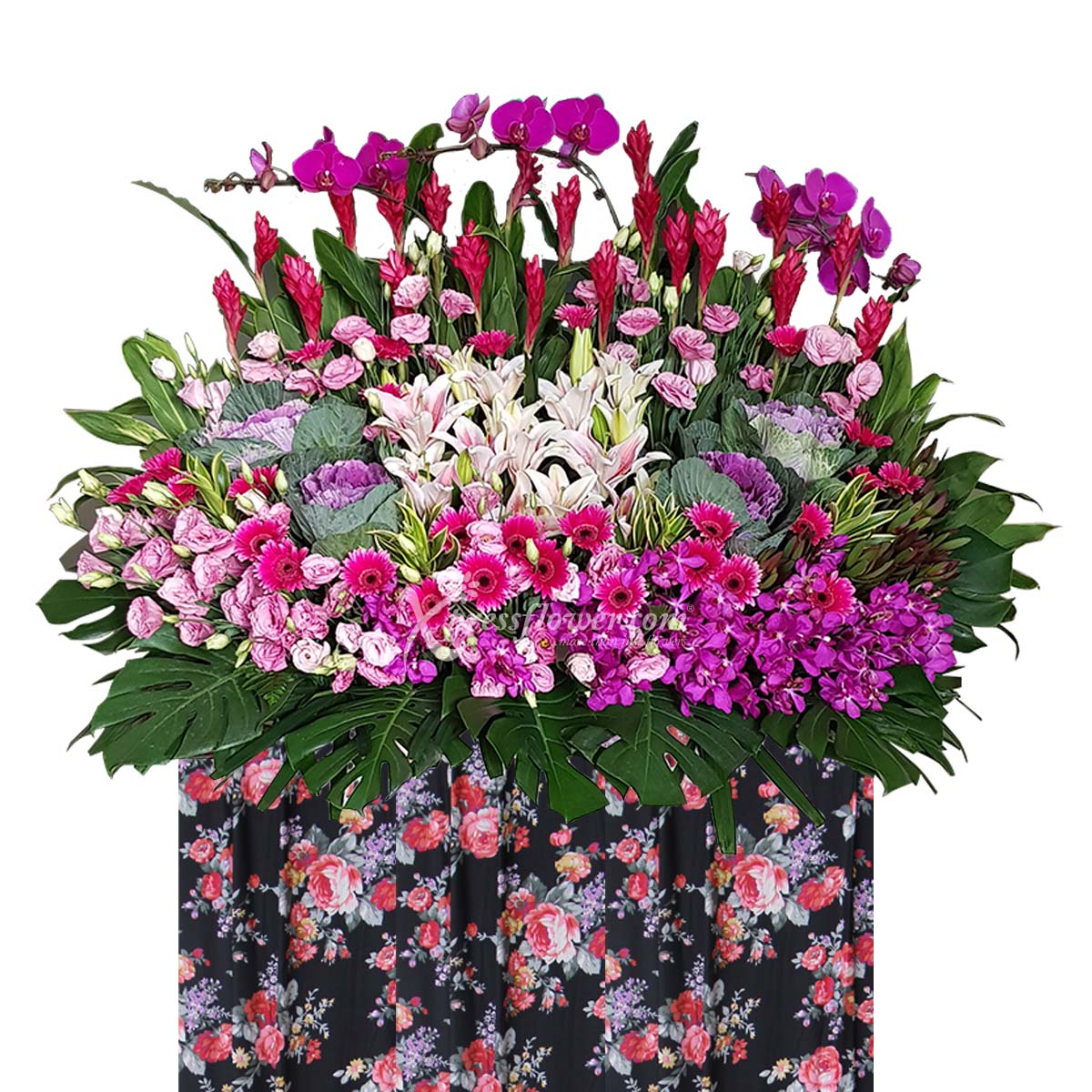 Sensational Symphony Premium Grand Opening Flower Stand (L:110cm)
