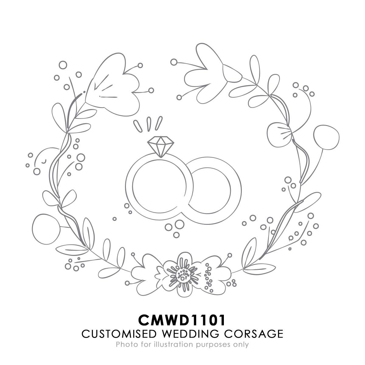 Customised Corsage or Boutonniere