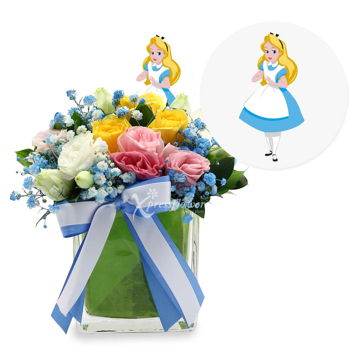 Adventures in Wonderland (Disney Flower Arrangement)