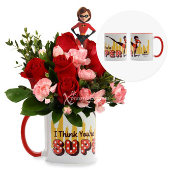 Online Disney flowers and gifts delivery Singapore