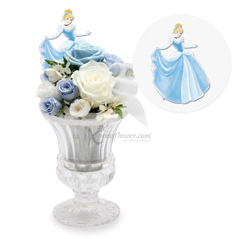 Online Disney preserved flowers delivery Singapore