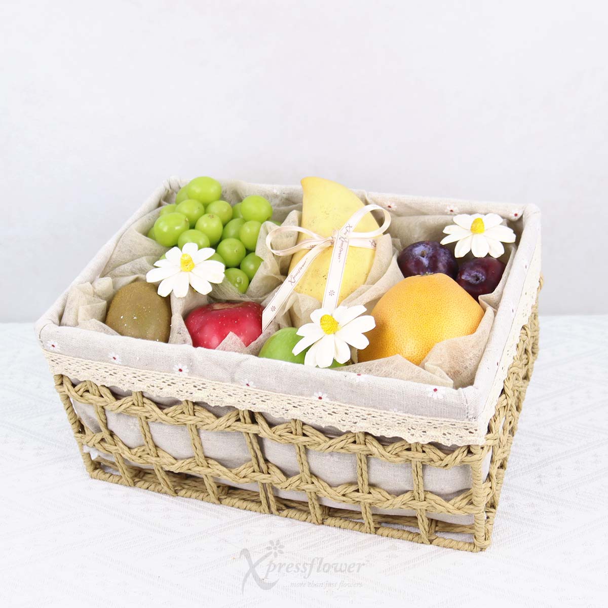 FH2519 Daisy Fresh Fruits Basket 1b