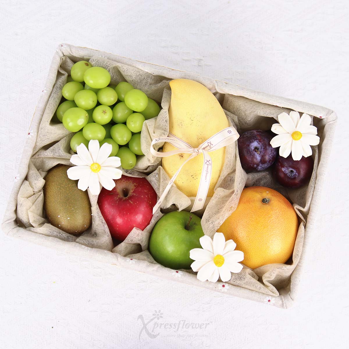 FH2519 Daisy Fresh Fruits Basket 1c