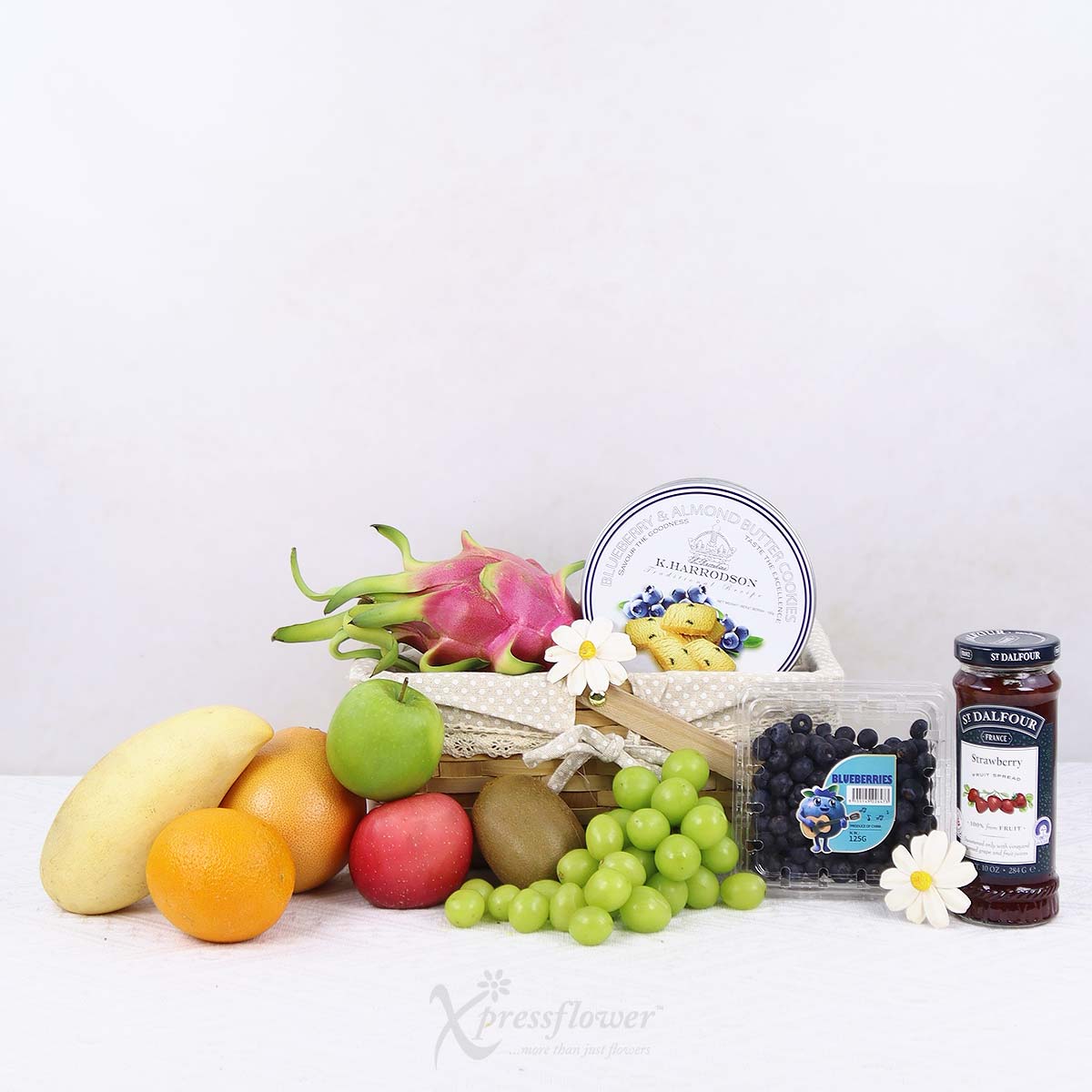 FH2523 Sweet Harvest Fruits Food Hamper 1c