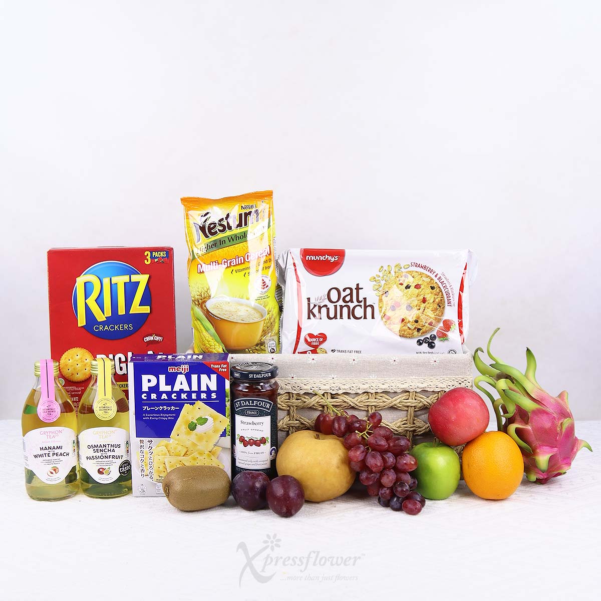 FH2524 Hearty Cheers Fruits Food Hamper 1b