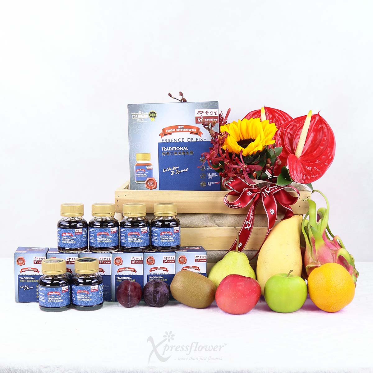 HE2502 Bloom & Boost Fruits & Eu Yang Sang Fish Essence Hamper 1b