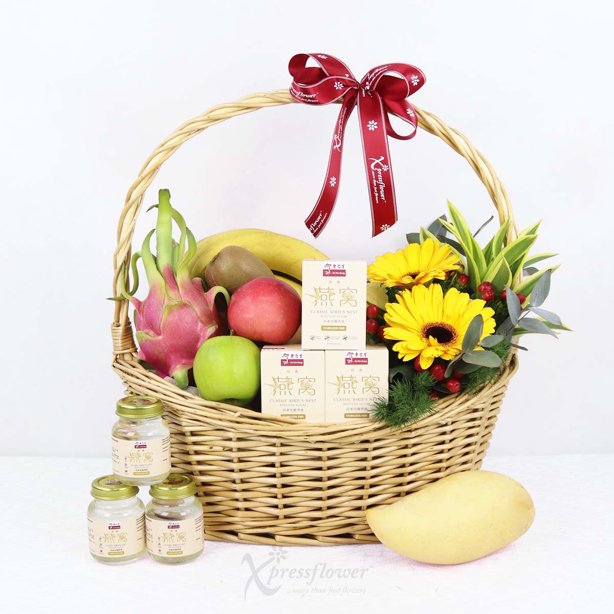 Blooming Health (Fruits & Eu Yan Sang Bird's Nest Hamper)