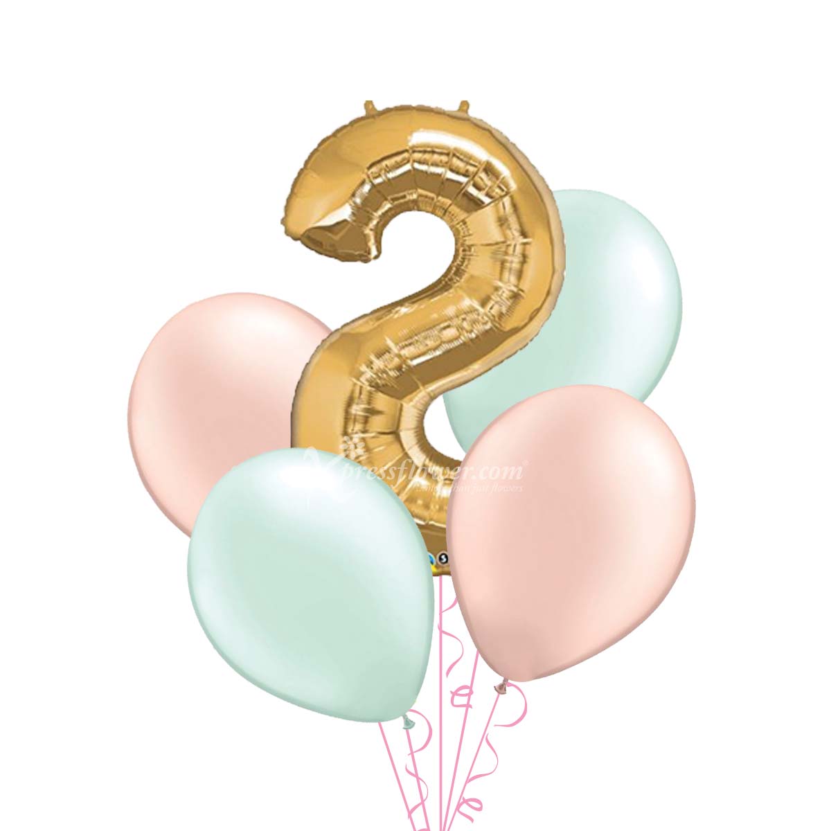 Cutesy Pop (Number Helium Balloons)