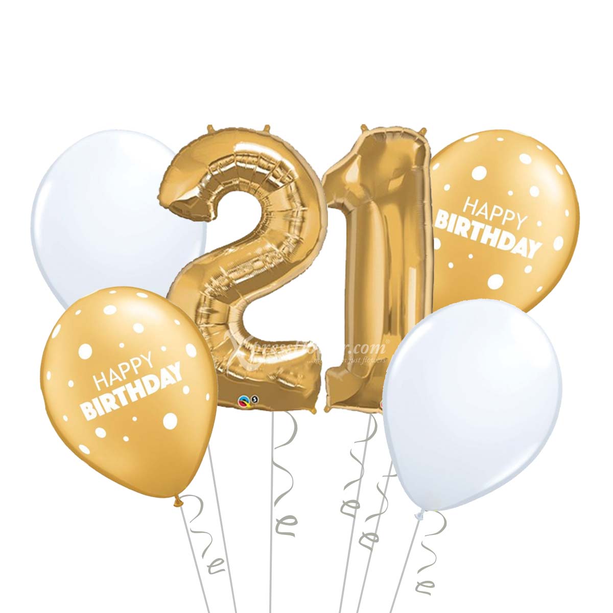 TwentyOne (Number Helium Balloons)