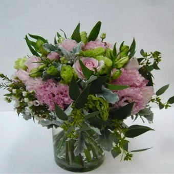 Assorted Flowers in Vase (HK)