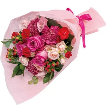 Bouquet in Pink and Red (JP)