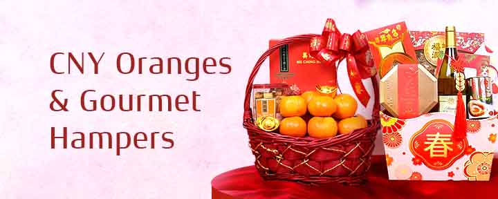 CNY Oranges & Gourmet Hampers