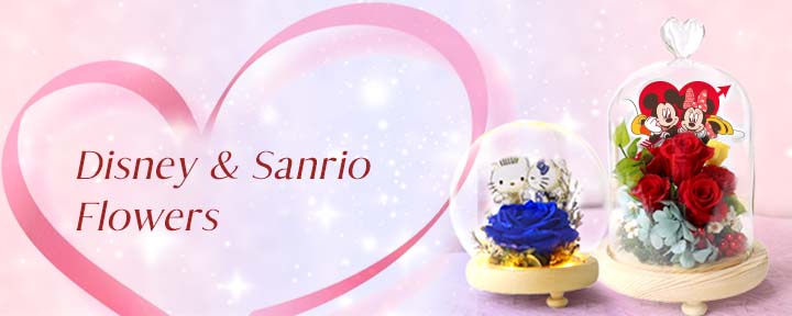 Valentine's Day Disney & Sanrio Flowers