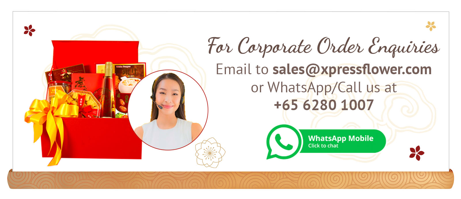 Click to Whatsapp us for CNY Corporate Orders Enquires 