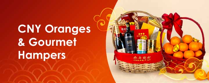 Chinese New Year 2024 Oranges & Gourmet Hampers