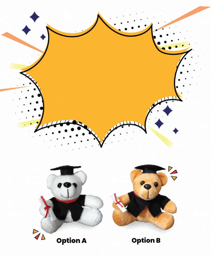 Graduation Flower Delivery 2022 | Free 4.5 inch Graduation Bear With Every Purchase