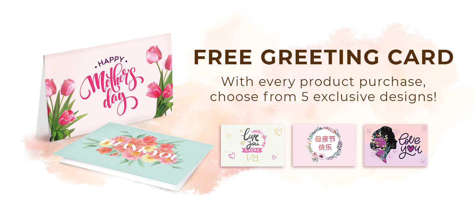 MDAY Free Greeting Card With Every Purchase!