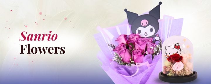 Valentine's Day Sanrio Flowers