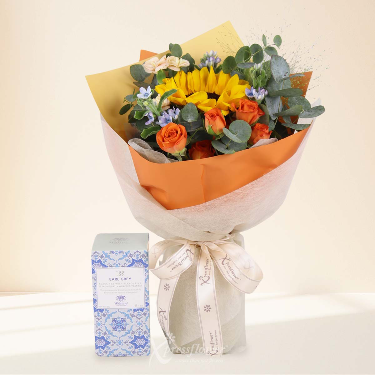 Morning Glow (Sunflower with Whittard Earl Grey Tea)